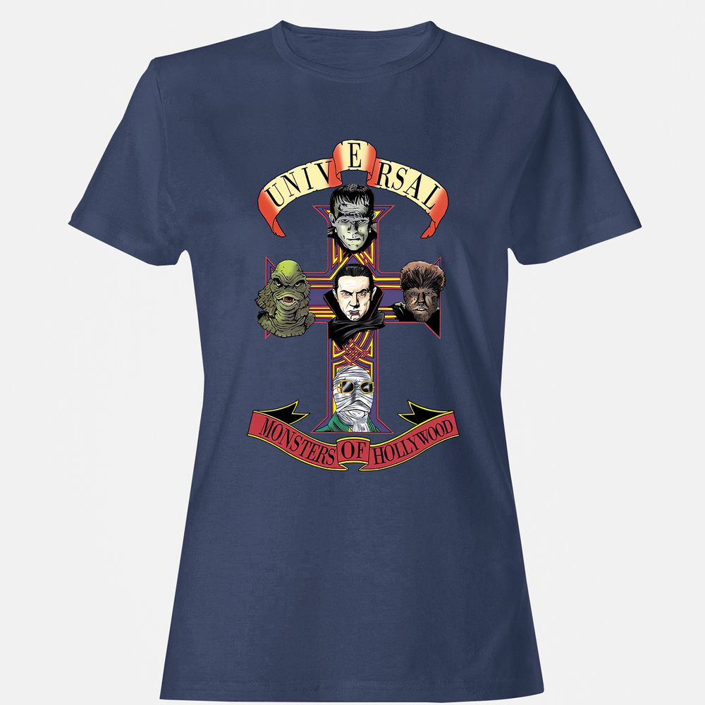 Women's T-Shirt - 186WGQ8P - Navy - 10