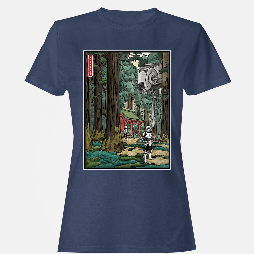 Women's T-Shirt - A1UR8RSX - Navy - 10