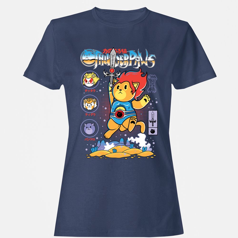 Women's T-Shirt - QN4ERLXM - Navy - 10