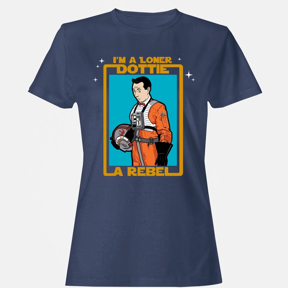 Women's T-Shirt - 4S49REDU - Navy - 10