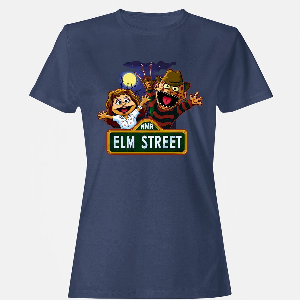 Women's T-Shirt - 8CHCJ5QE - Navy - 10