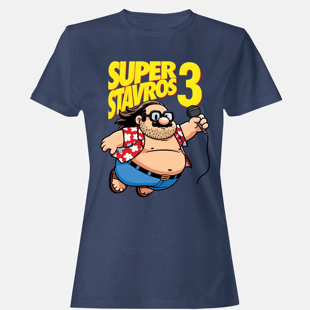 Women's T-Shirt - UJ9HBL1S - Navy - 10