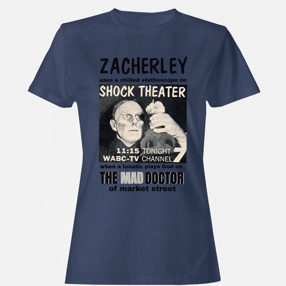 Women's T-Shirt - YE44JPAX - Navy - 10