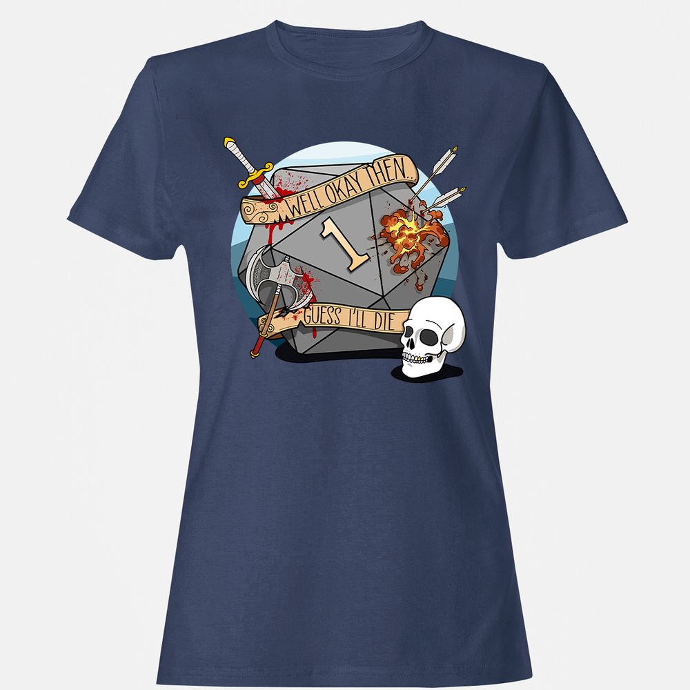 Women's T-Shirt - 5JM4HHKC - Navy - 10