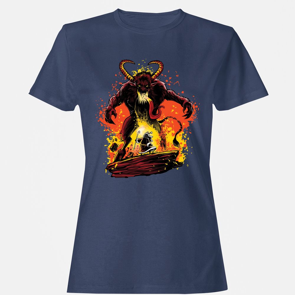 Women's T-Shirt - 3WU4RX2T - Navy - 10