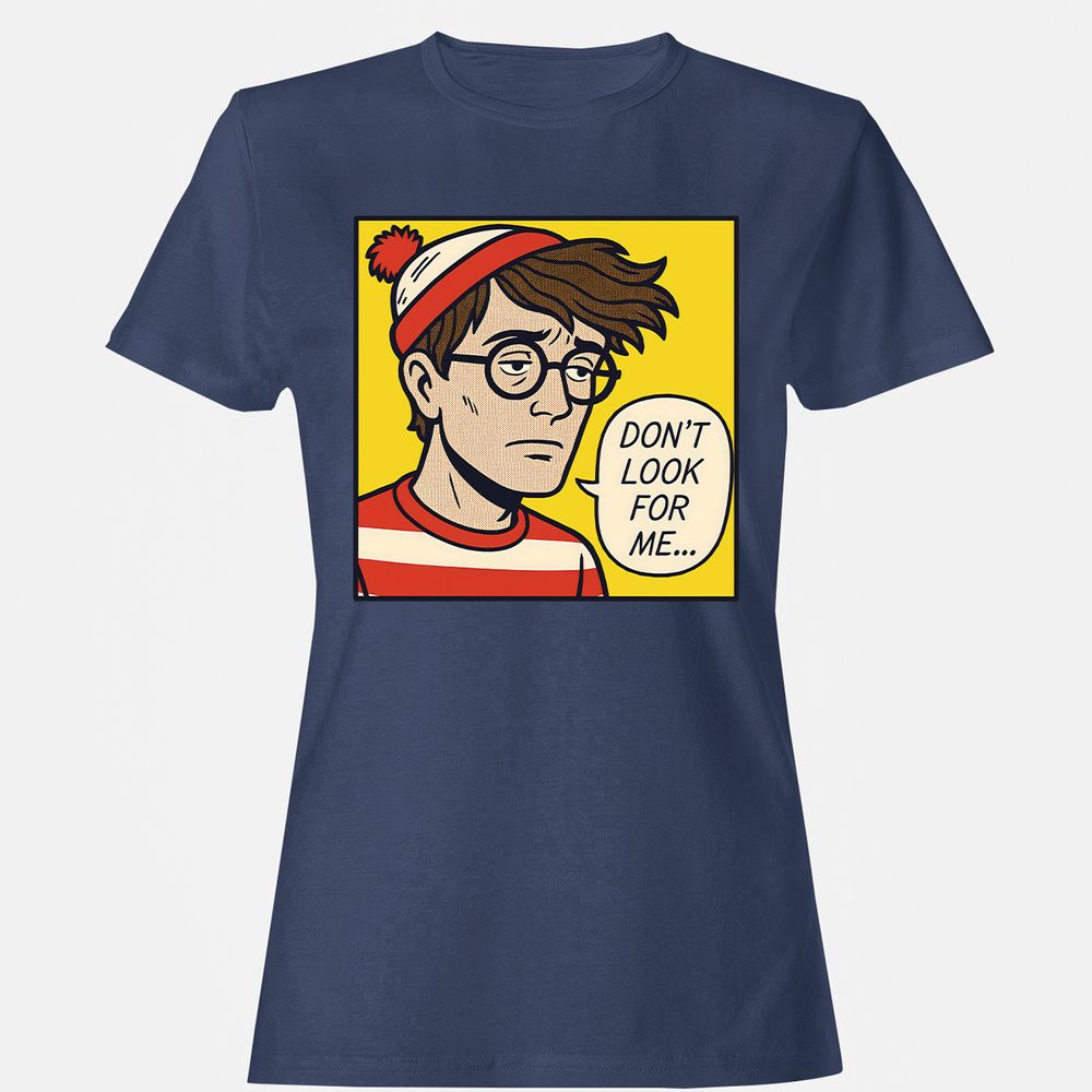 Women's T-Shirt - PK5Y84BU - Navy - 10