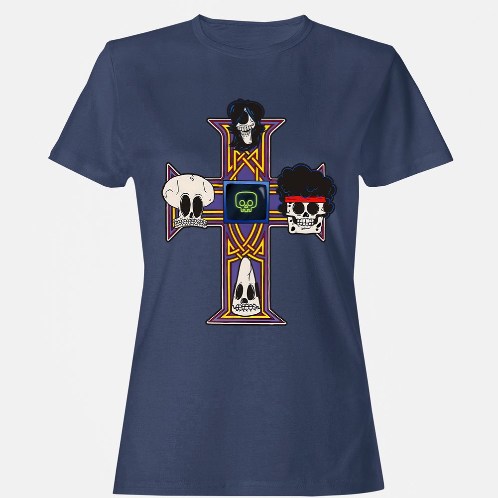 Women's T-Shirt - XS8XZQR2 - Navy - 10