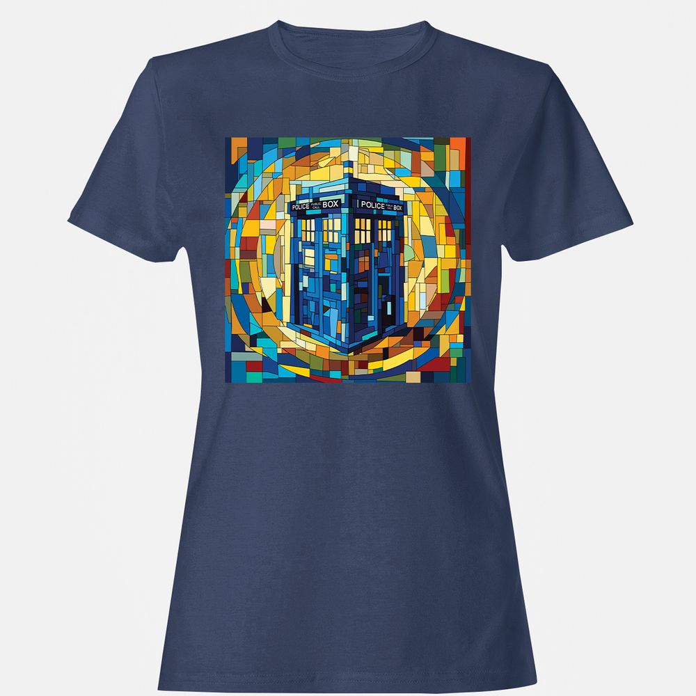 Women's T-Shirt - 98N7R2V2 - Navy - 10