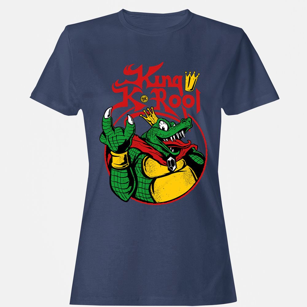 Women's T-Shirt - E1CYF88K - Navy - 10