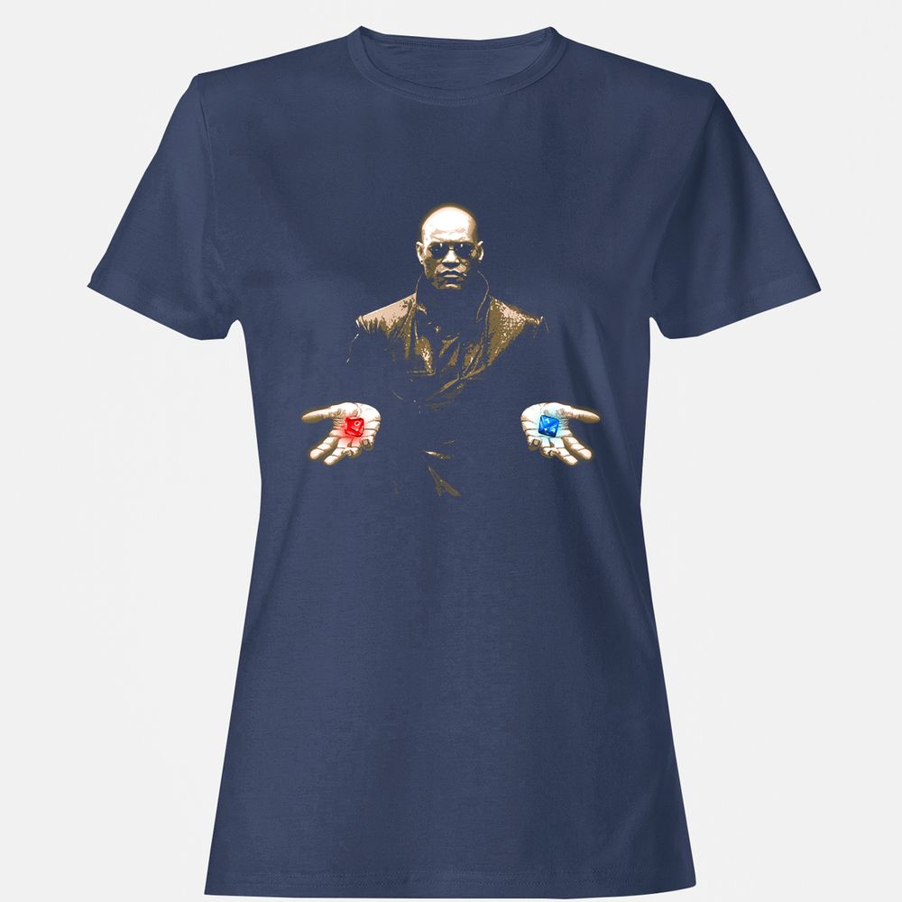 Women's T-Shirt - LK2V96YH - Navy - 10