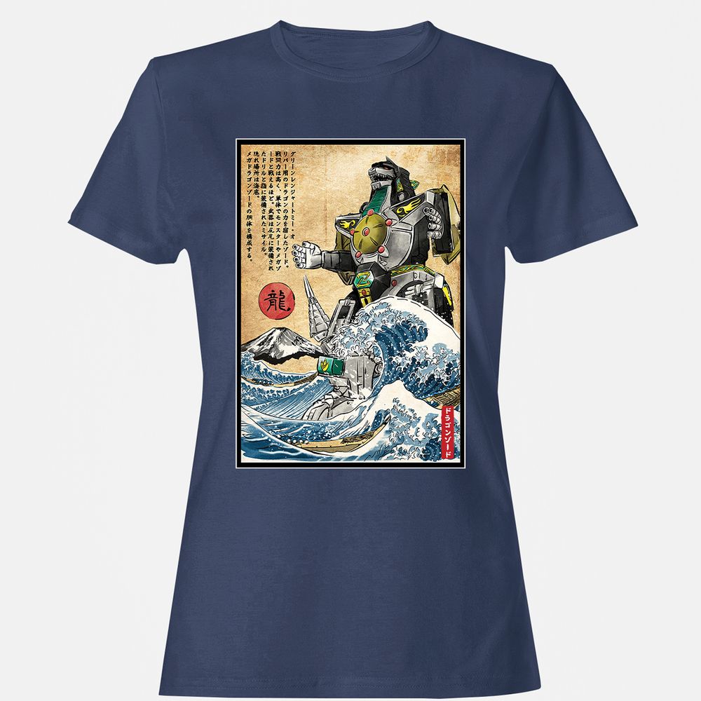 Women's T-Shirt - CWJQ6DBP - Navy - 10