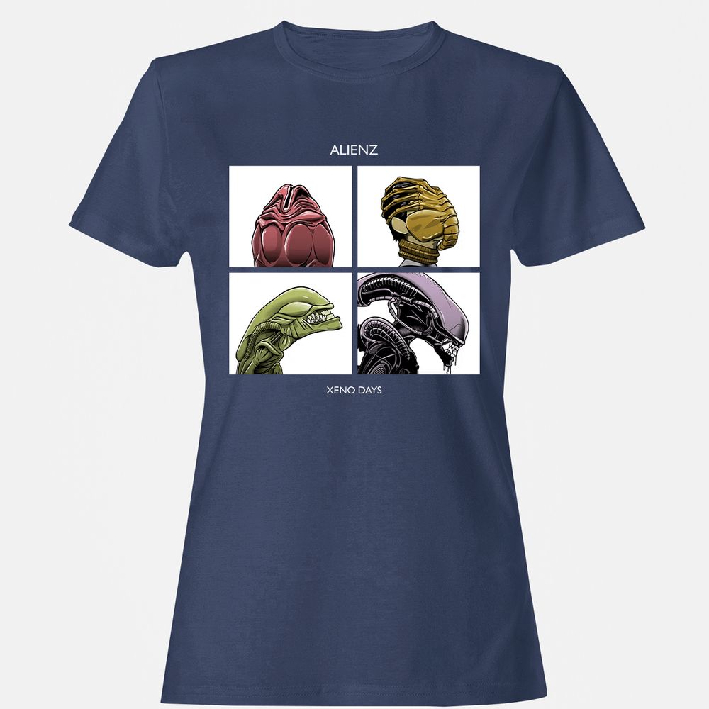 Women's T-Shirt - G2Q4VVS9 - Navy - 10