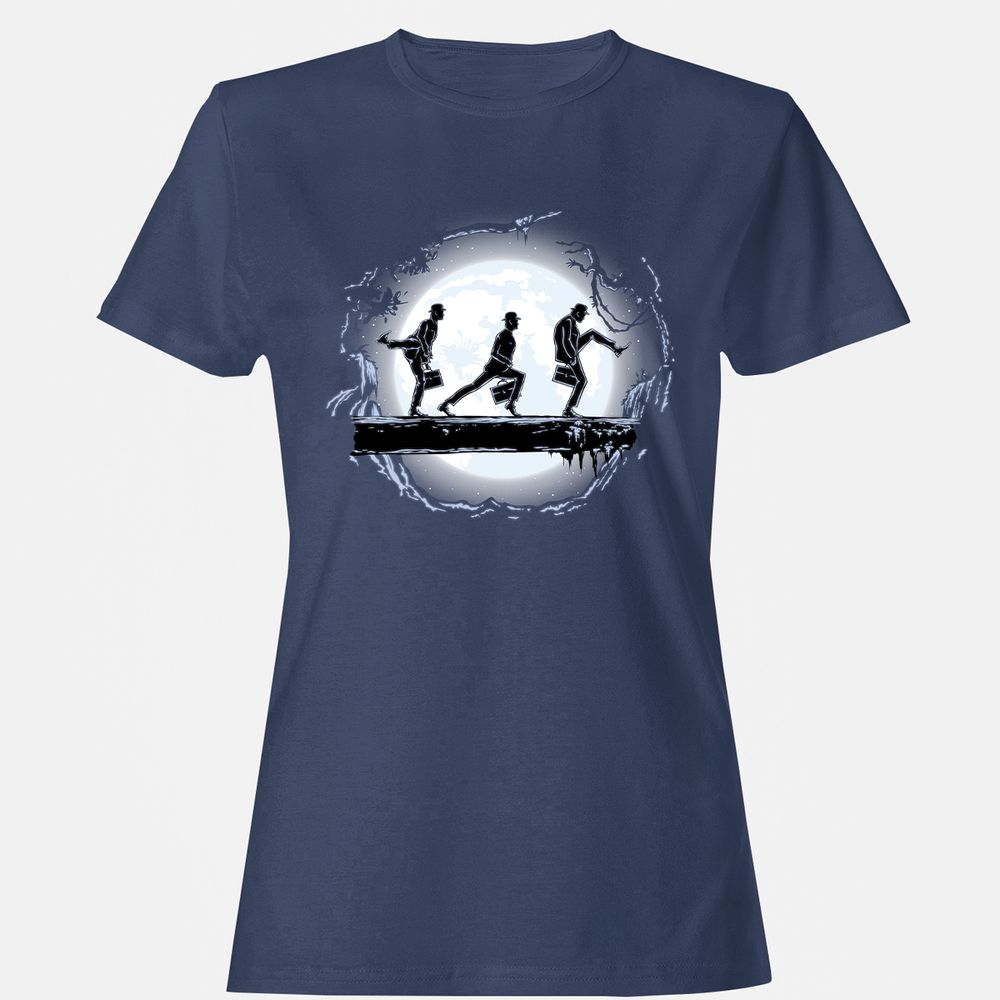 Women's T-Shirt - XA5YCRZF - Navy - 10