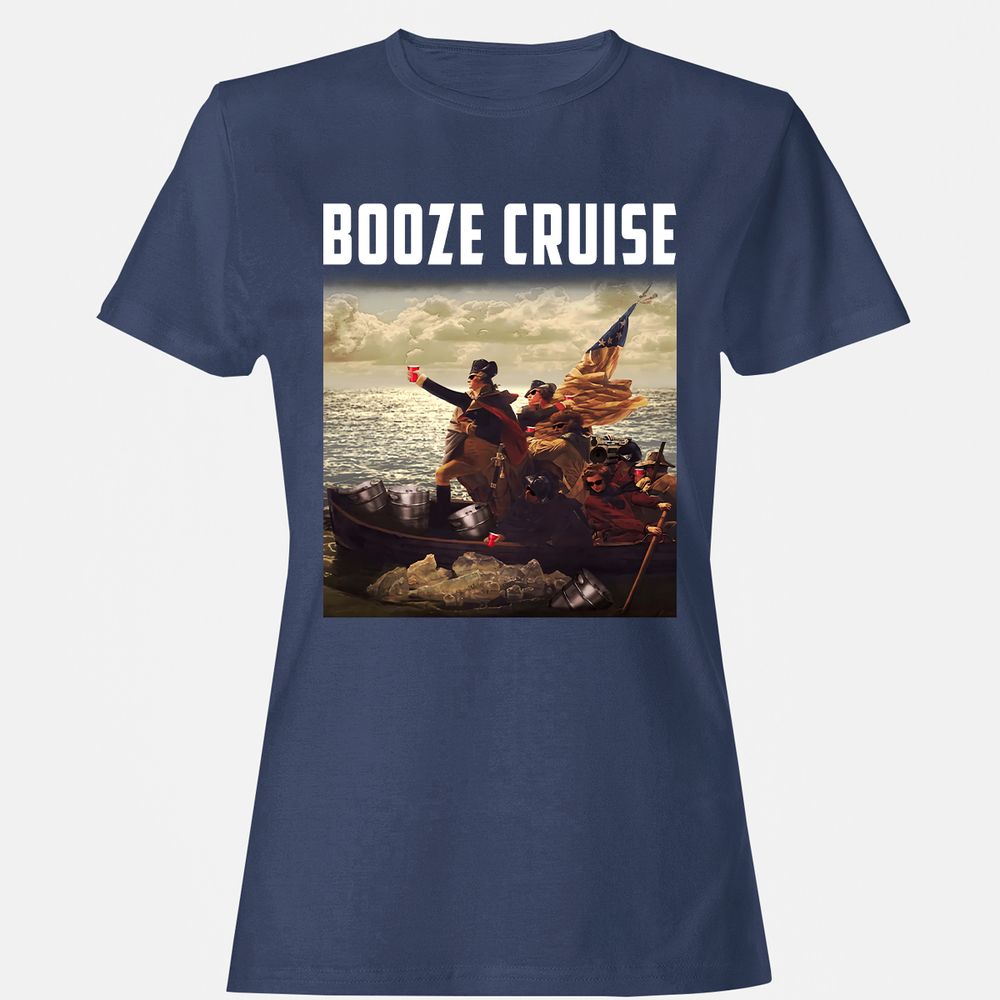 Women's T-Shirt - PJ6DS3F1 - Navy - 10