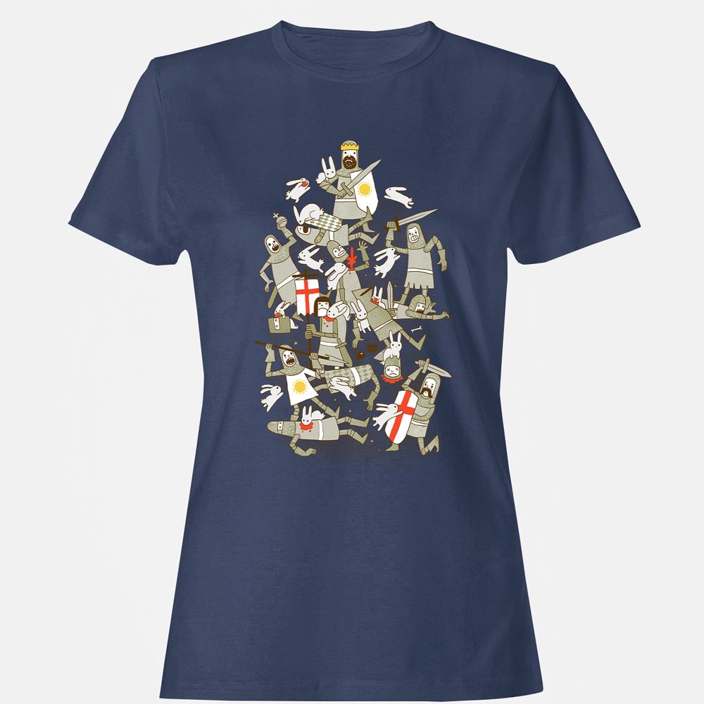 Women's T-Shirt - 7EJN3A6L - Navy - 10