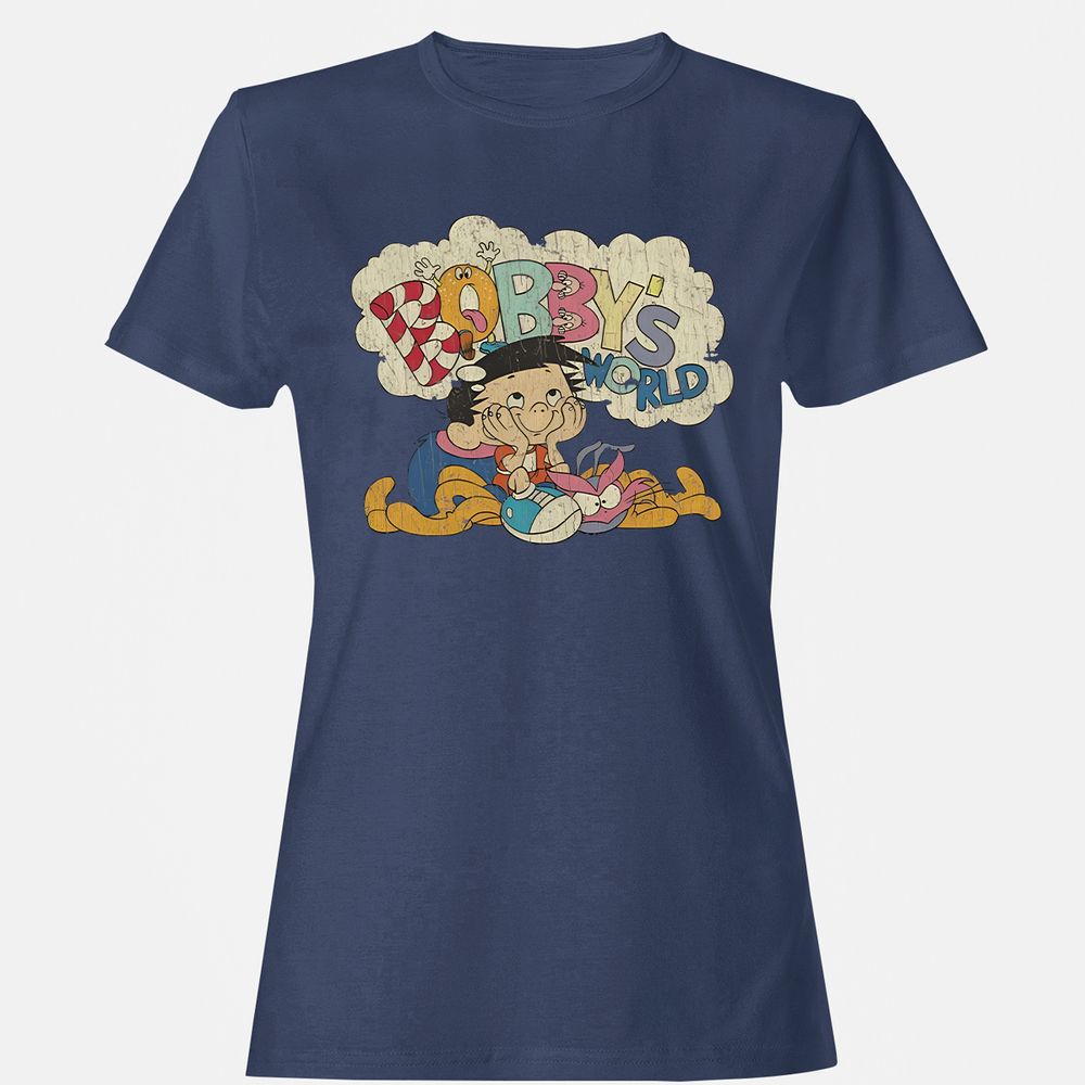 Women's T-Shirt - ZXS1TM9Z - Navy - 10