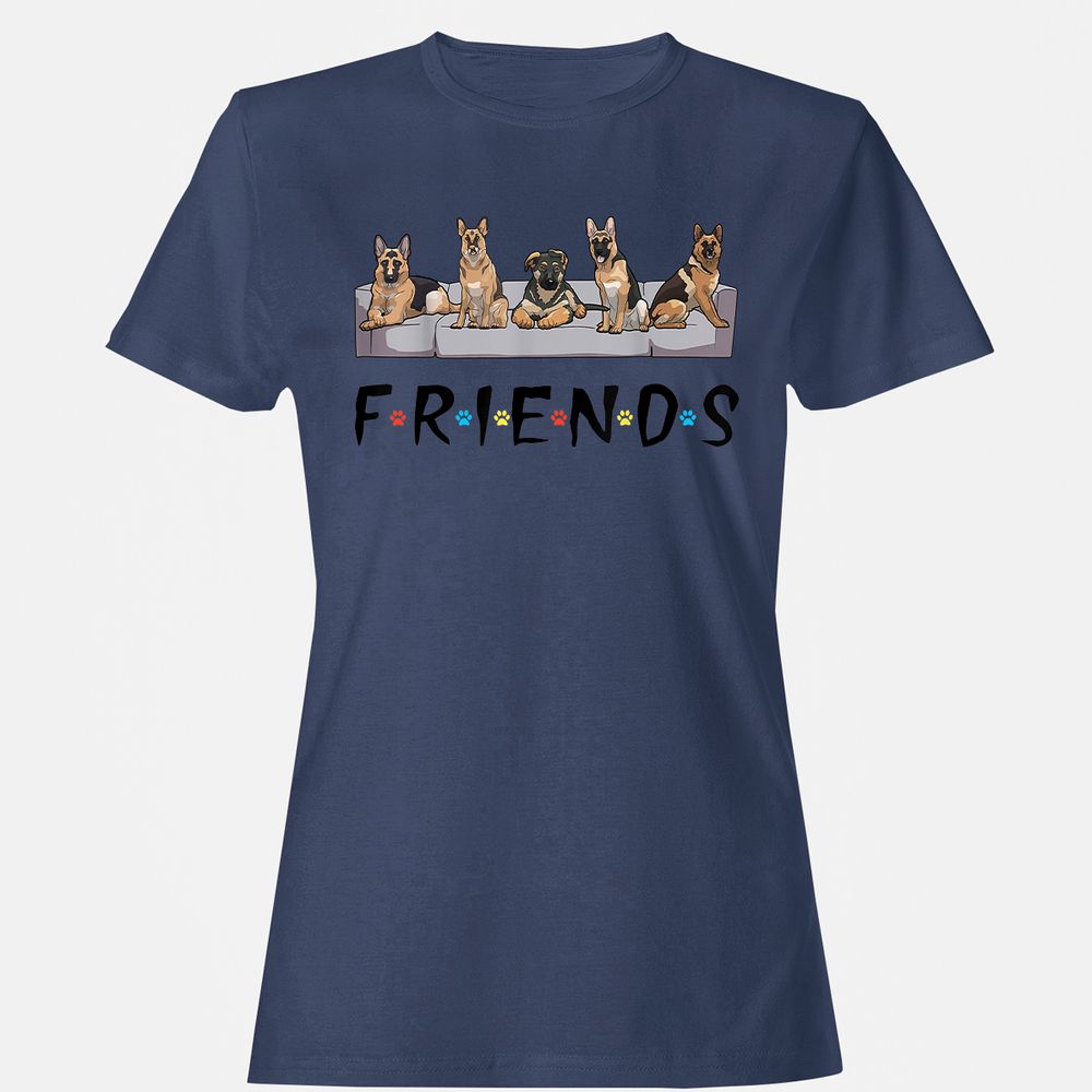 Women's T-Shirt - 98PU9GTU - Navy - 10