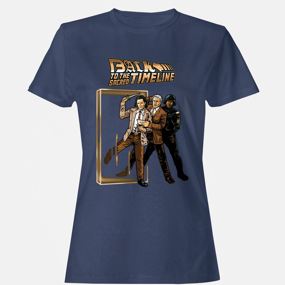 Women's T-Shirt - 5ZYWWG2Y - Navy - 10