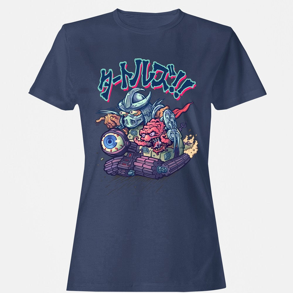 Women's T-Shirt - L72524KC - Navy - 10