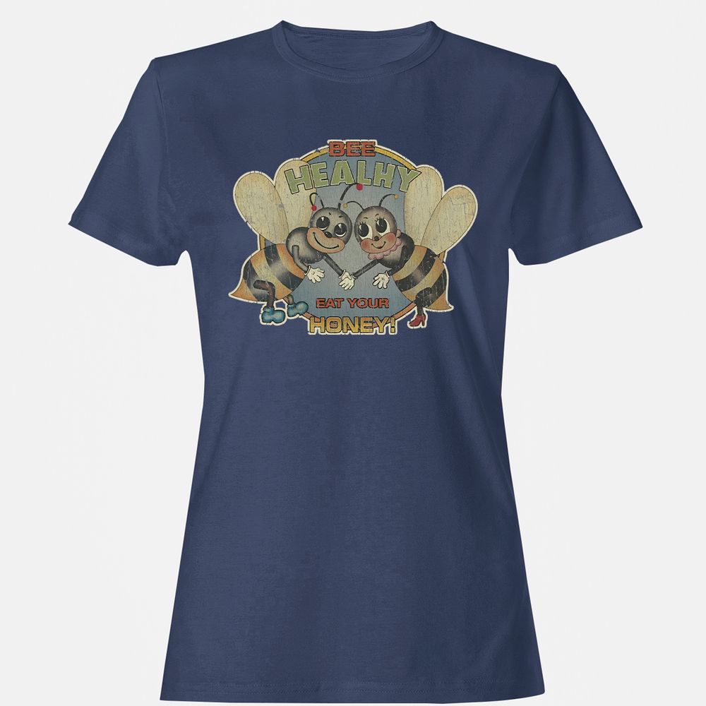 Bee Healthy Eat Your Honey - Navy - 10