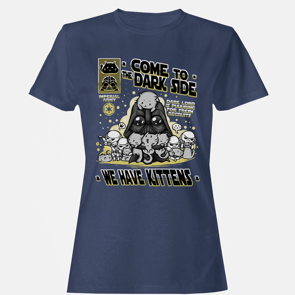 Women's T-Shirt - DKQVTQ1X - Navy - 10