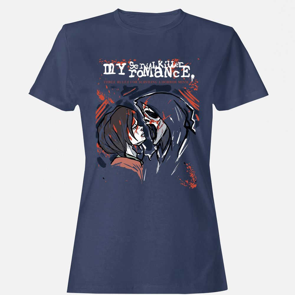 Women's T-Shirt - G1UDGMM5 - Navy - 10