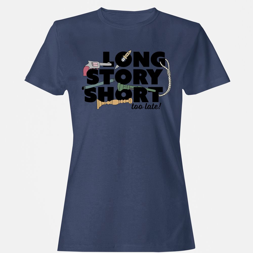 Women's T-Shirt - M1S4R7CC - Navy - 10