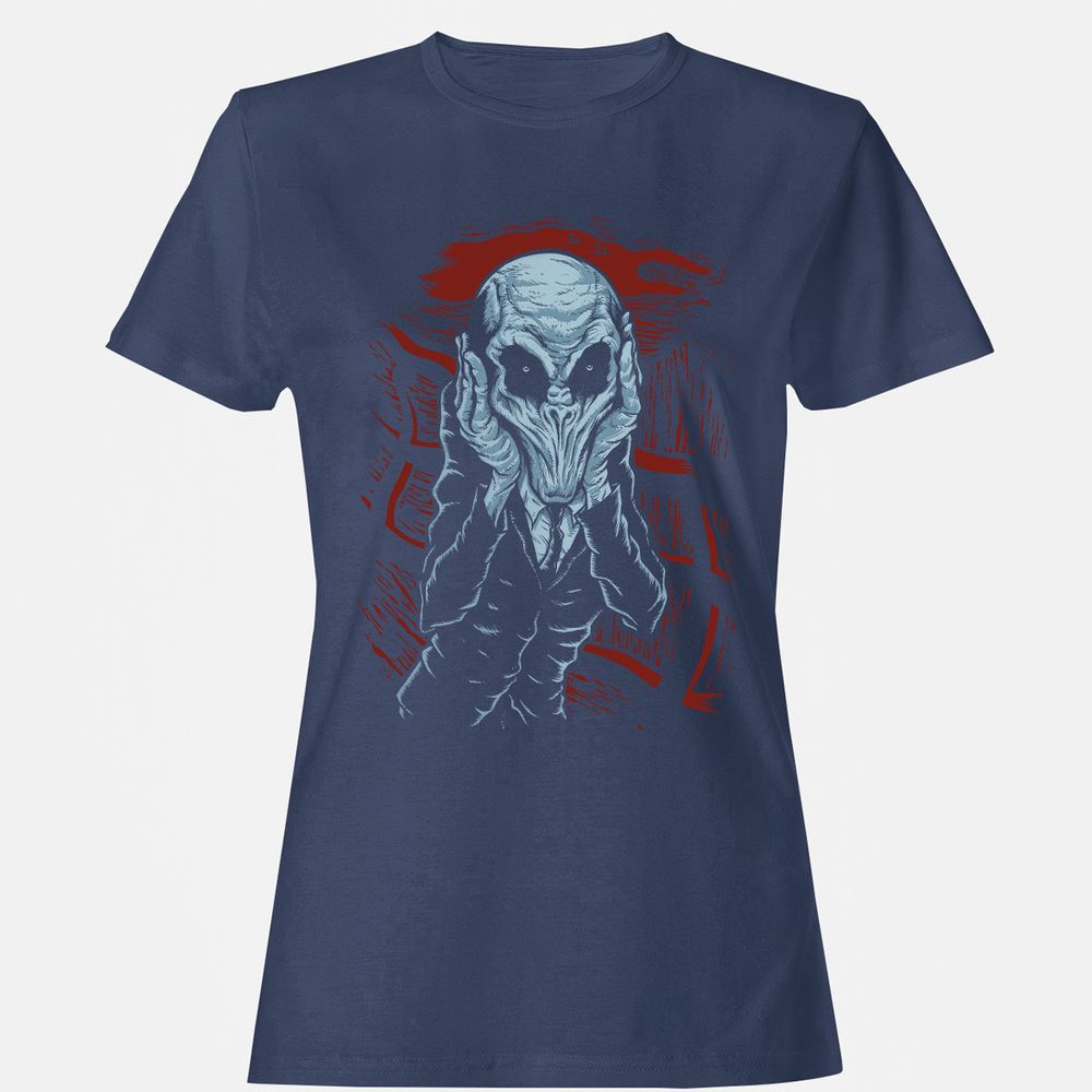 Women's T-Shirt - HDADE323 - Navy - 10