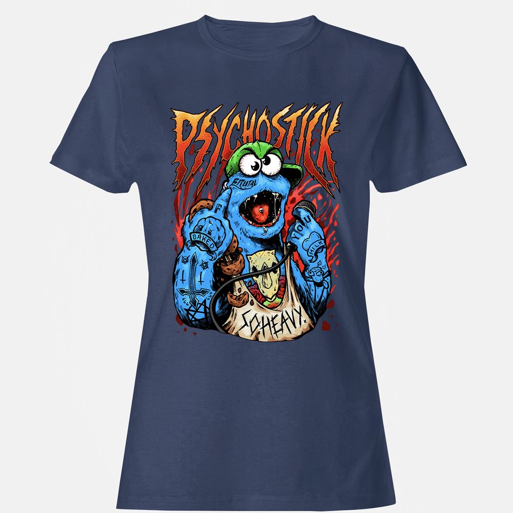 Women's T-Shirt - RVSLE638 - Navy - 10