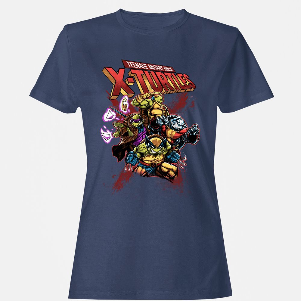 Women's T-Shirt - EWLNX98D - Navy - 10