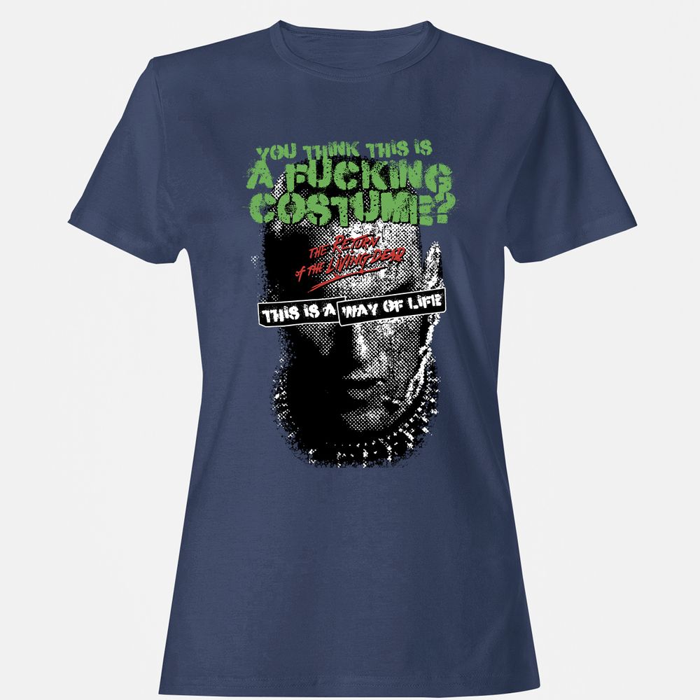 Women's T-Shirt - RG2KM4QJ - Navy - 10