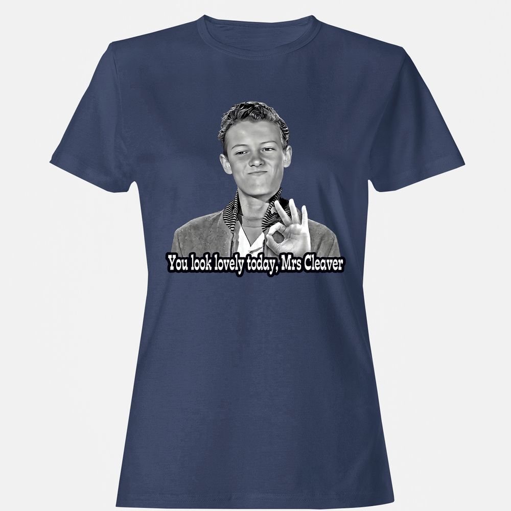 Women's T-Shirt - FK7FFHL4 - Navy - 10