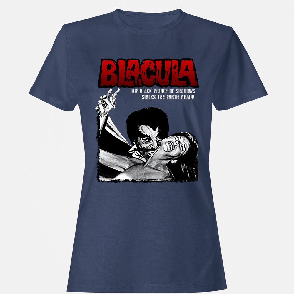 Women's T-Shirt - 7DHY529M - Navy - 10