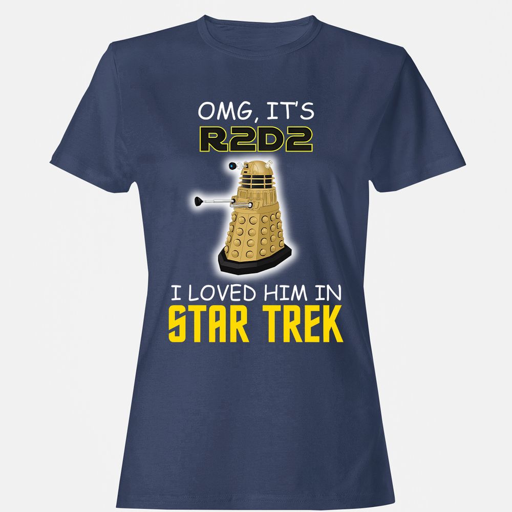 Women's T-Shirt - JY72HN86 - Navy - 10