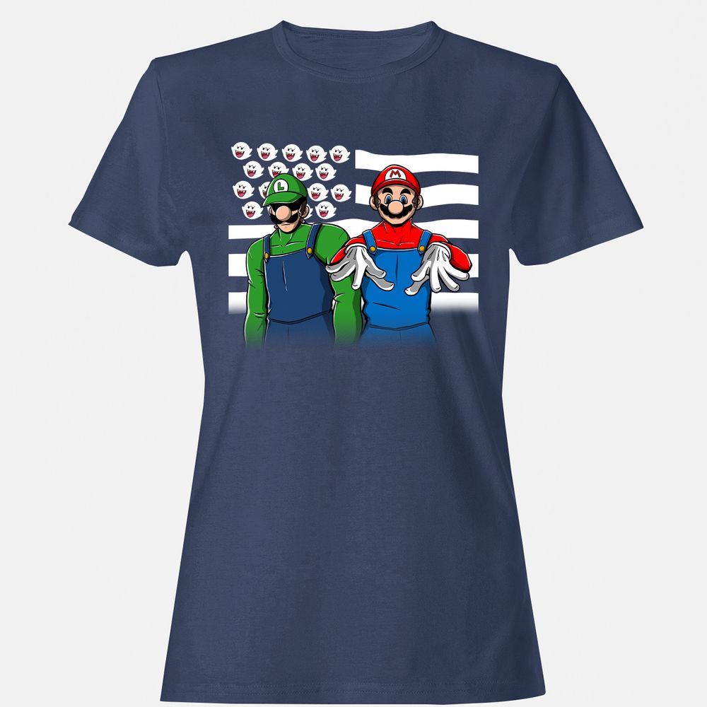 Women's T-Shirt - D2DX1UH5 - Navy - 10