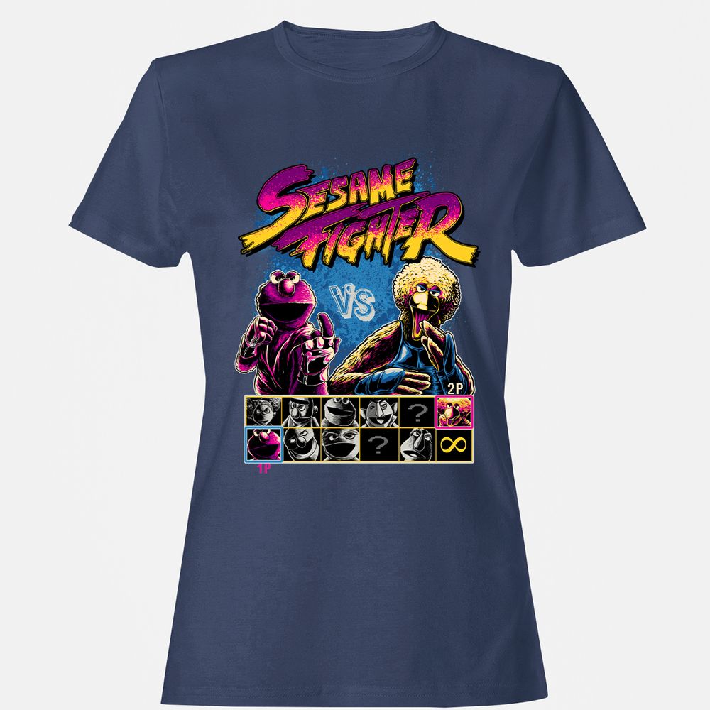 Women's T-Shirt - B4GA6F8C - Navy - 10