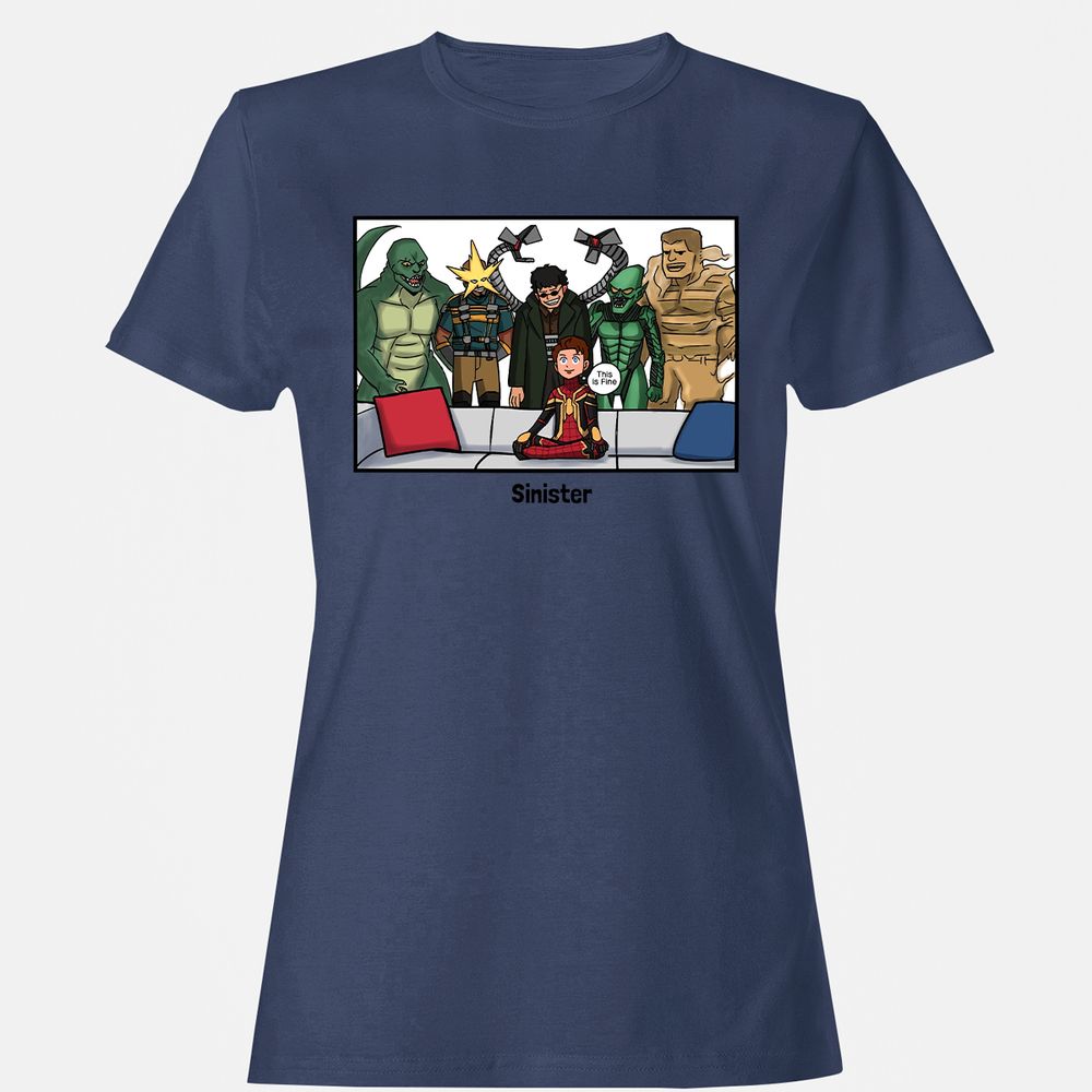 Women's T-Shirt - RCD2KWGJ - Navy - 10