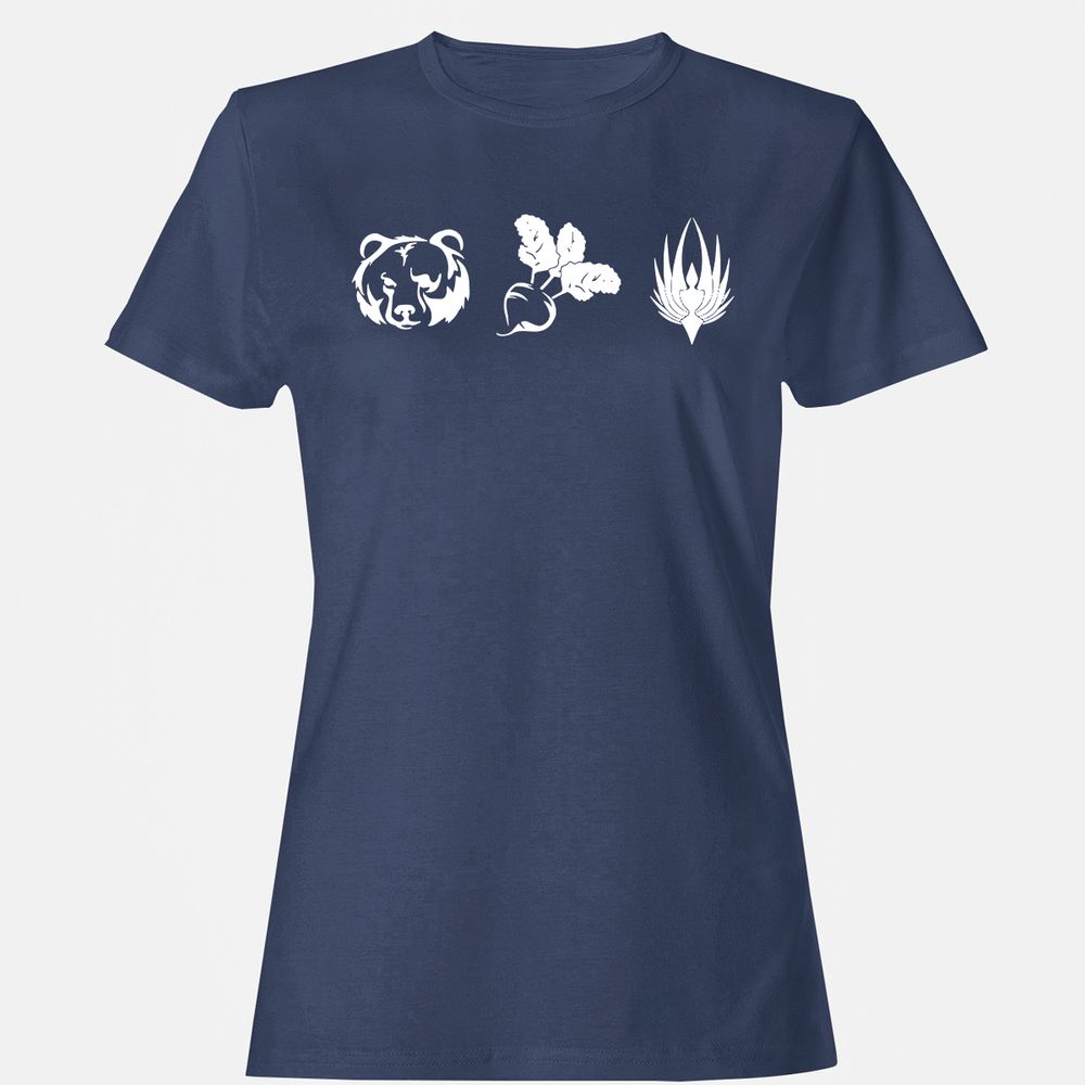 Women's T-Shirt - 98P1QCK9 - Navy - 10