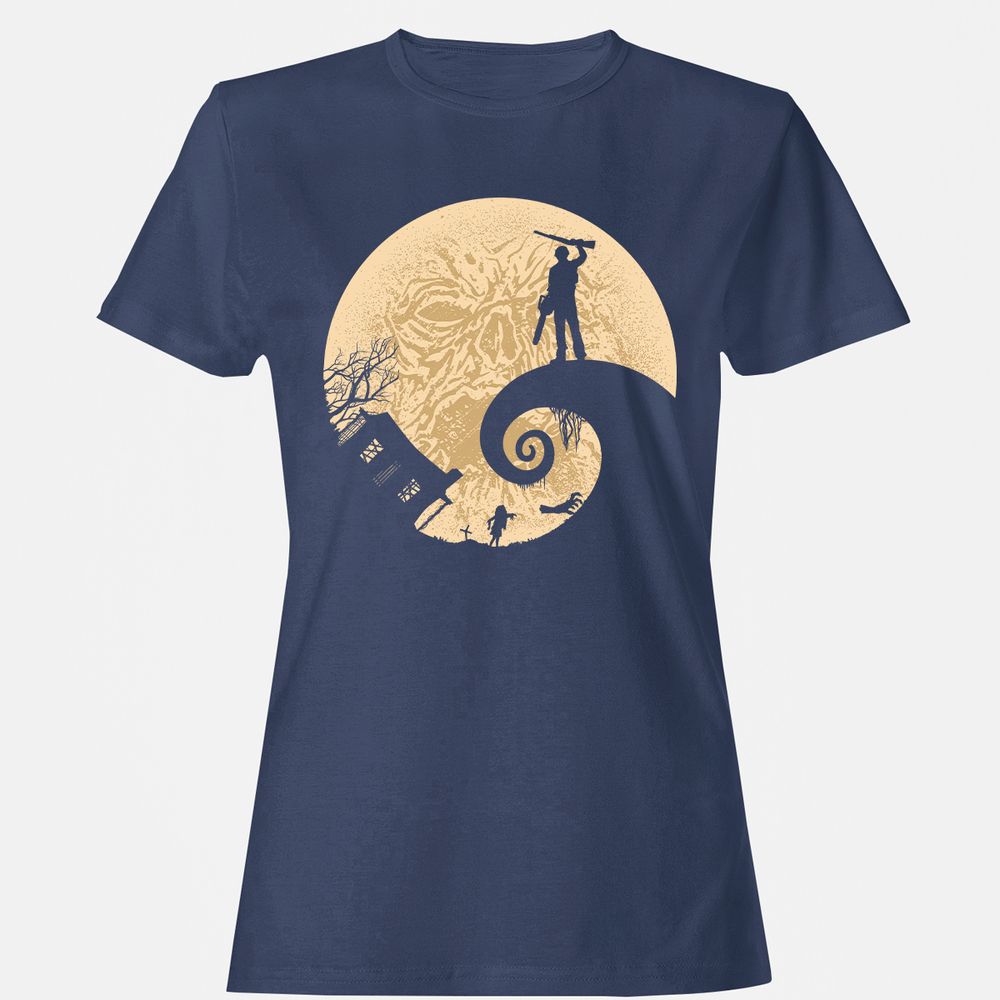 Women's T-Shirt - GMVH9S9H - Navy - 10