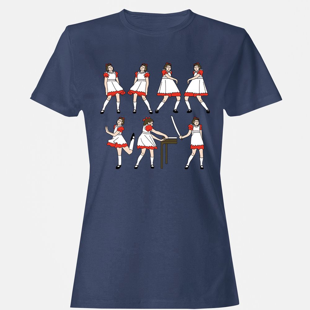 Women's T-Shirt - CDRCQ7TV - Navy - 10