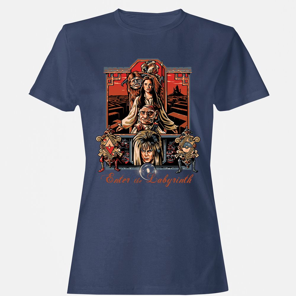 Women's T-Shirt - TJZZ7WZY - Navy - 10