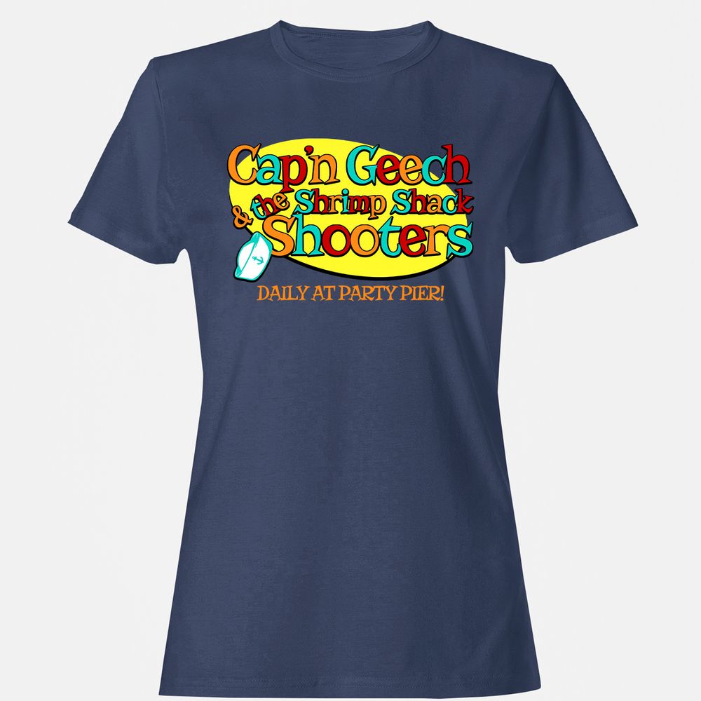 Women's T-Shirt - BZM7M2X6 - Navy - 10