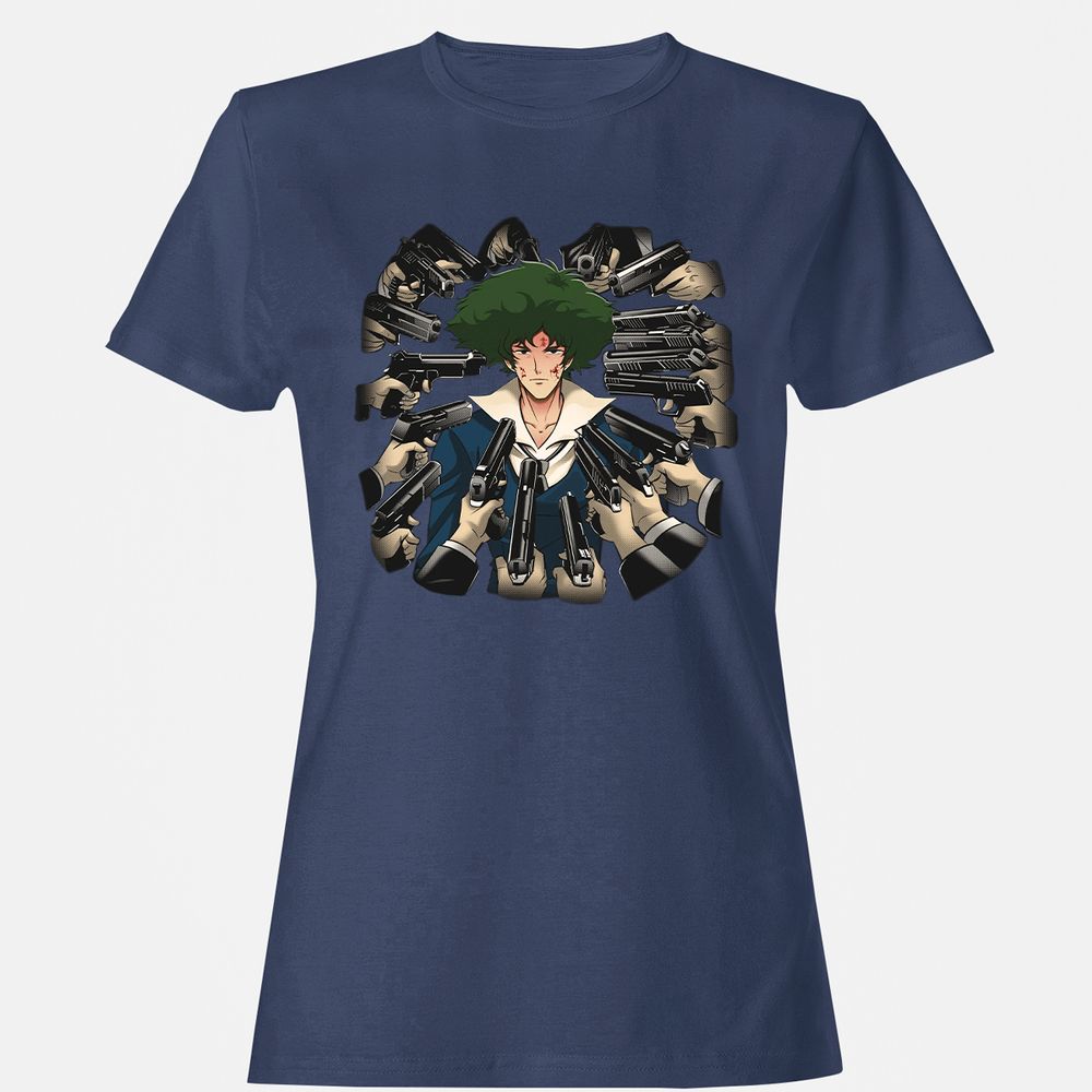 Women's T-Shirt - GQKZUUNY - Navy - 10