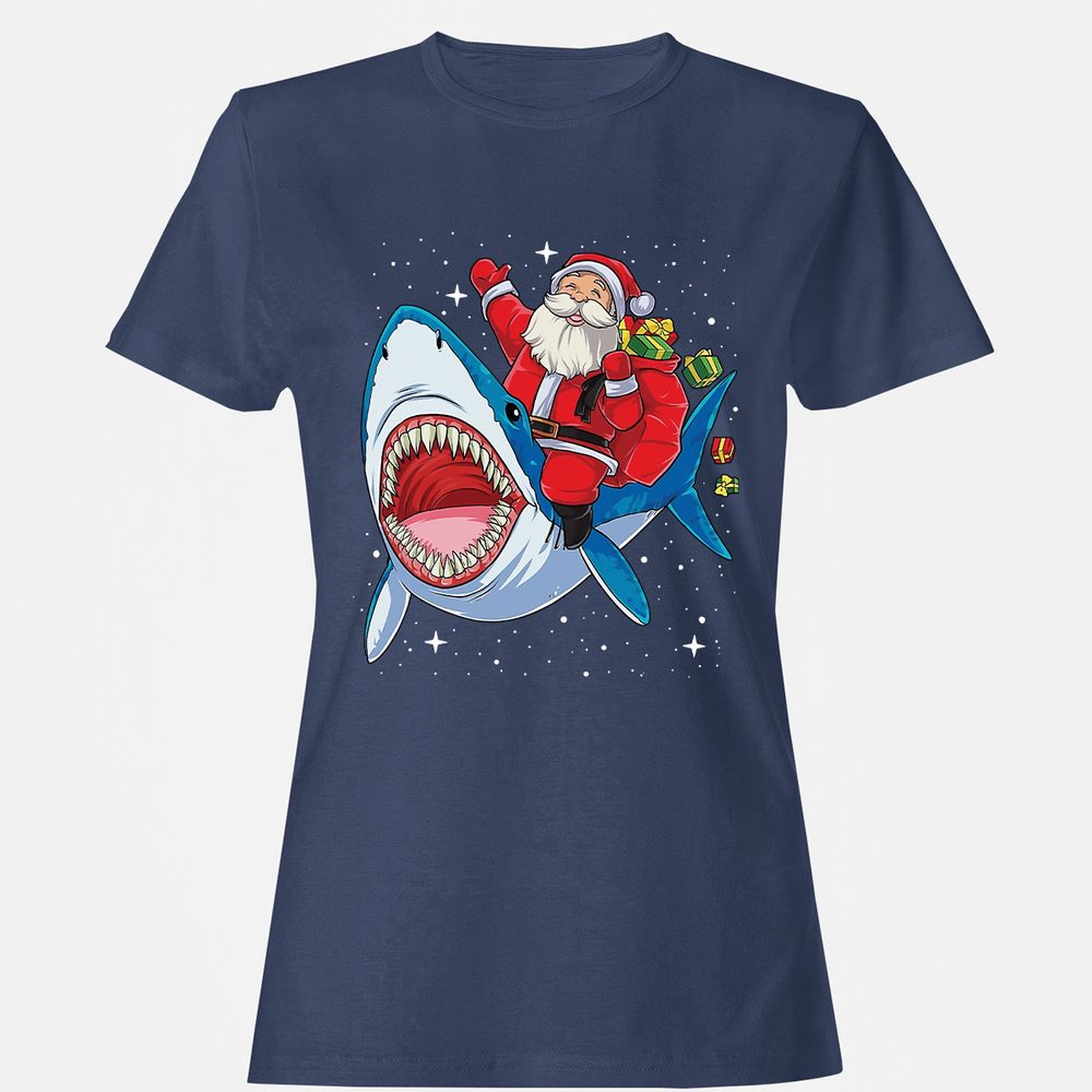 Women's T-Shirt - 51XD9KLE - Navy - 10