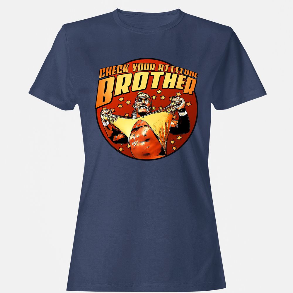 Women's T-Shirt - X8XVJL8N - Navy - 10