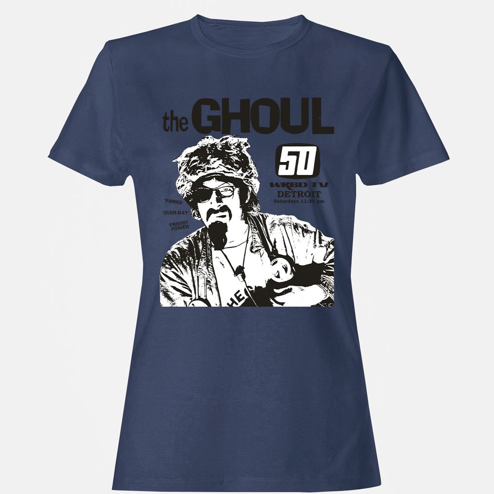 Women's T-Shirt - NBQFX1U9 - Navy - 10
