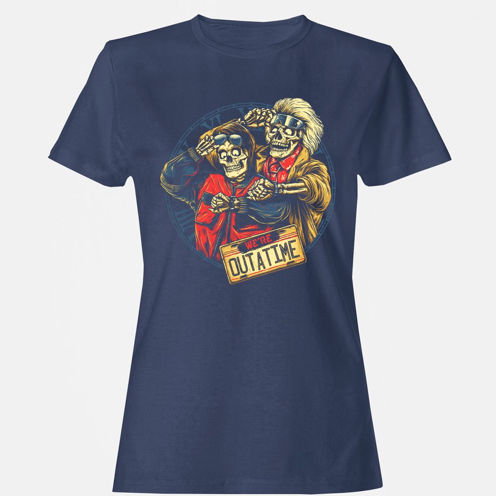 Women's T-Shirt - NLQF55VL - Navy - 10