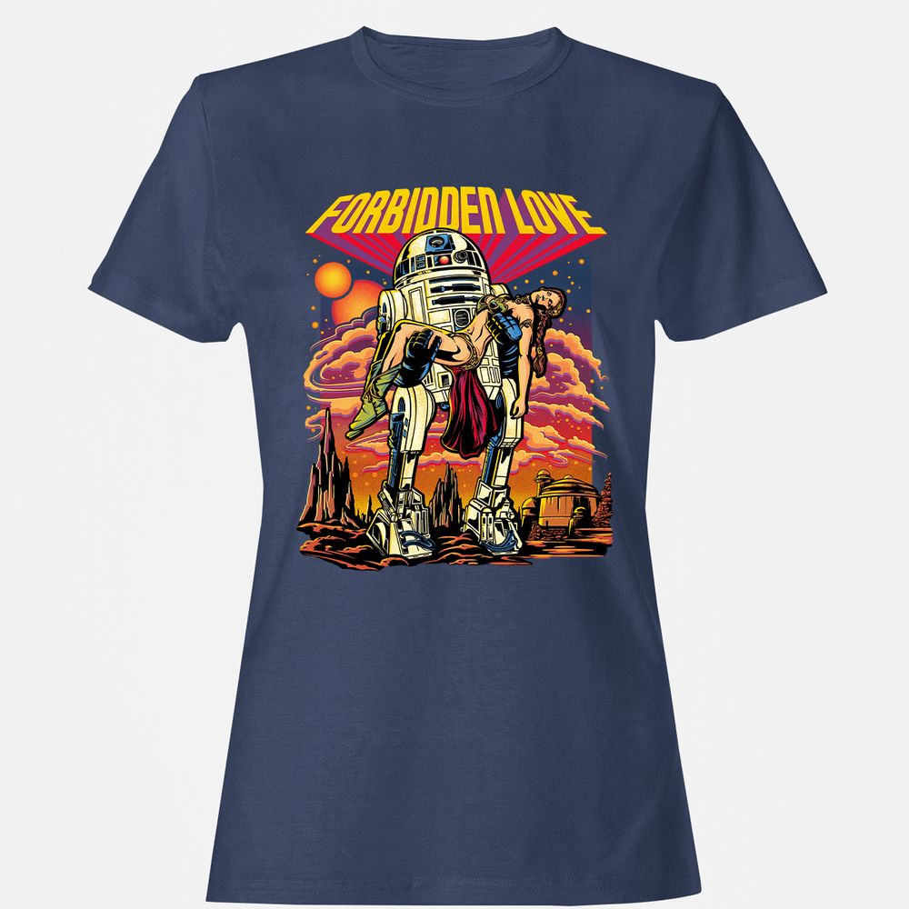 Women's T-Shirt - F2YG2X7Y - Navy - 10