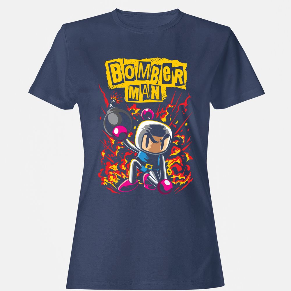 Women's T-Shirt - JY5JBZL2 - Navy - 10