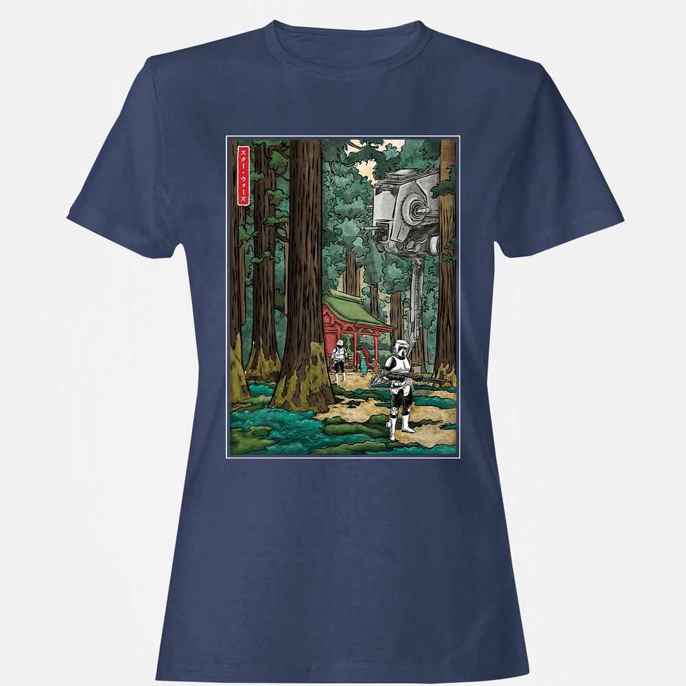 Women's T-Shirt - 3MP66NFS - Navy - 10